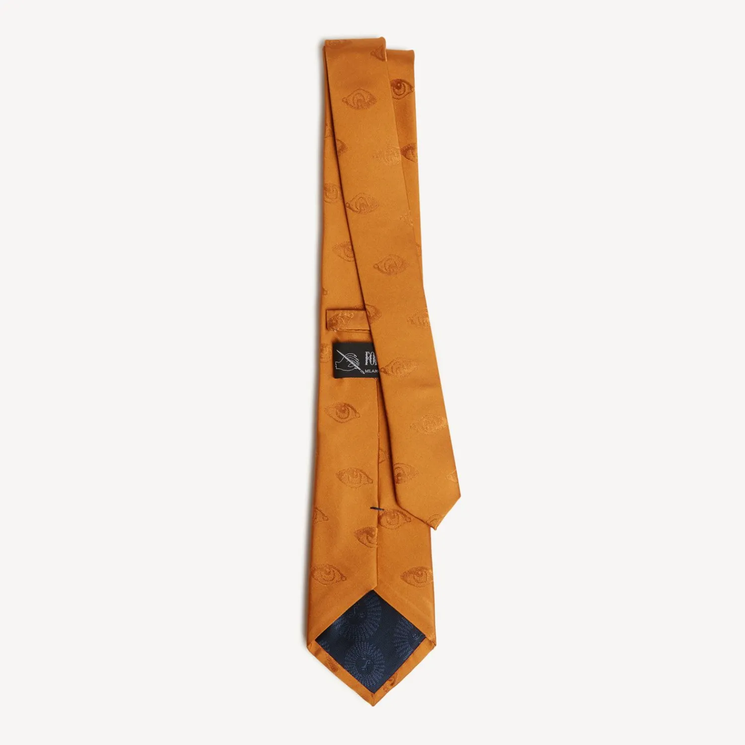 Ties<Fornasetti Tie Occhio Mustard