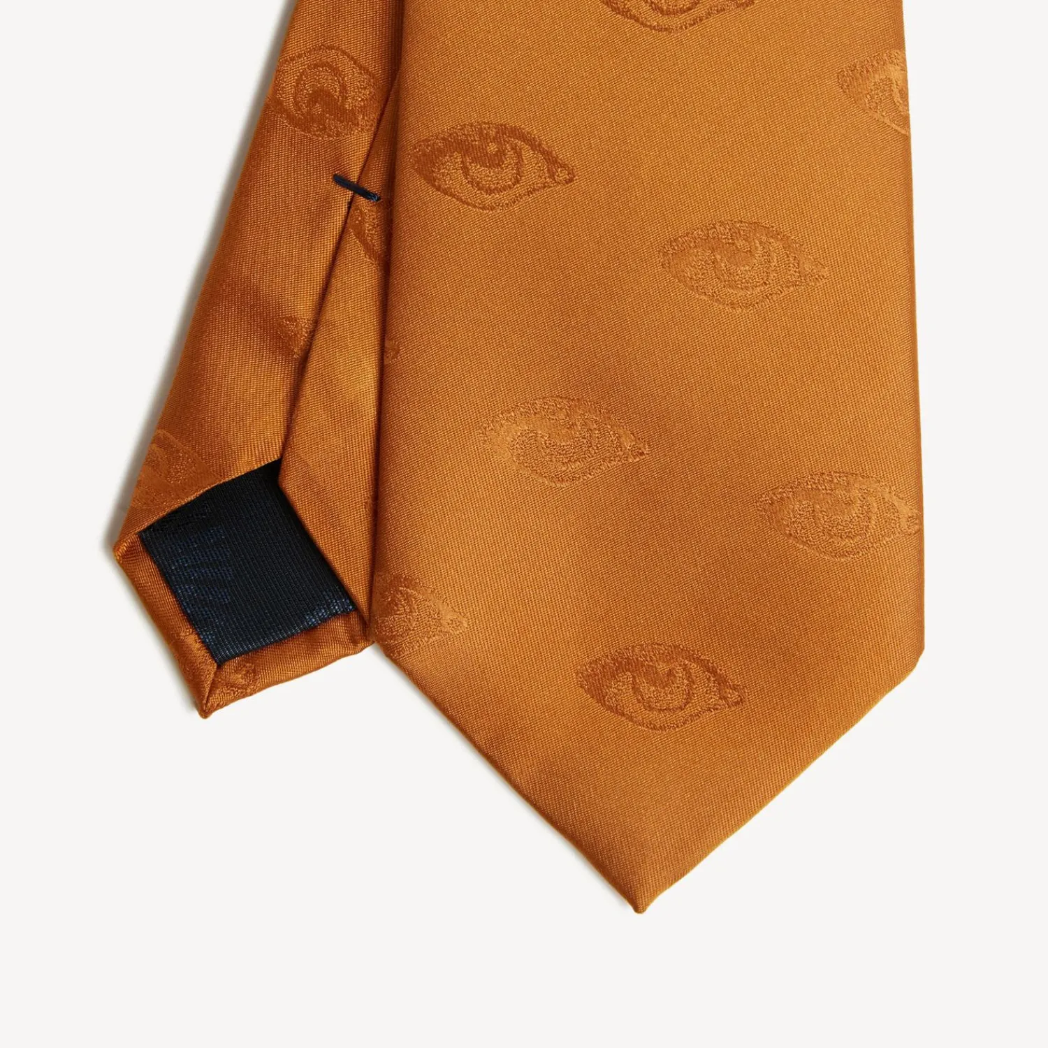Ties<Fornasetti Tie Occhio Mustard