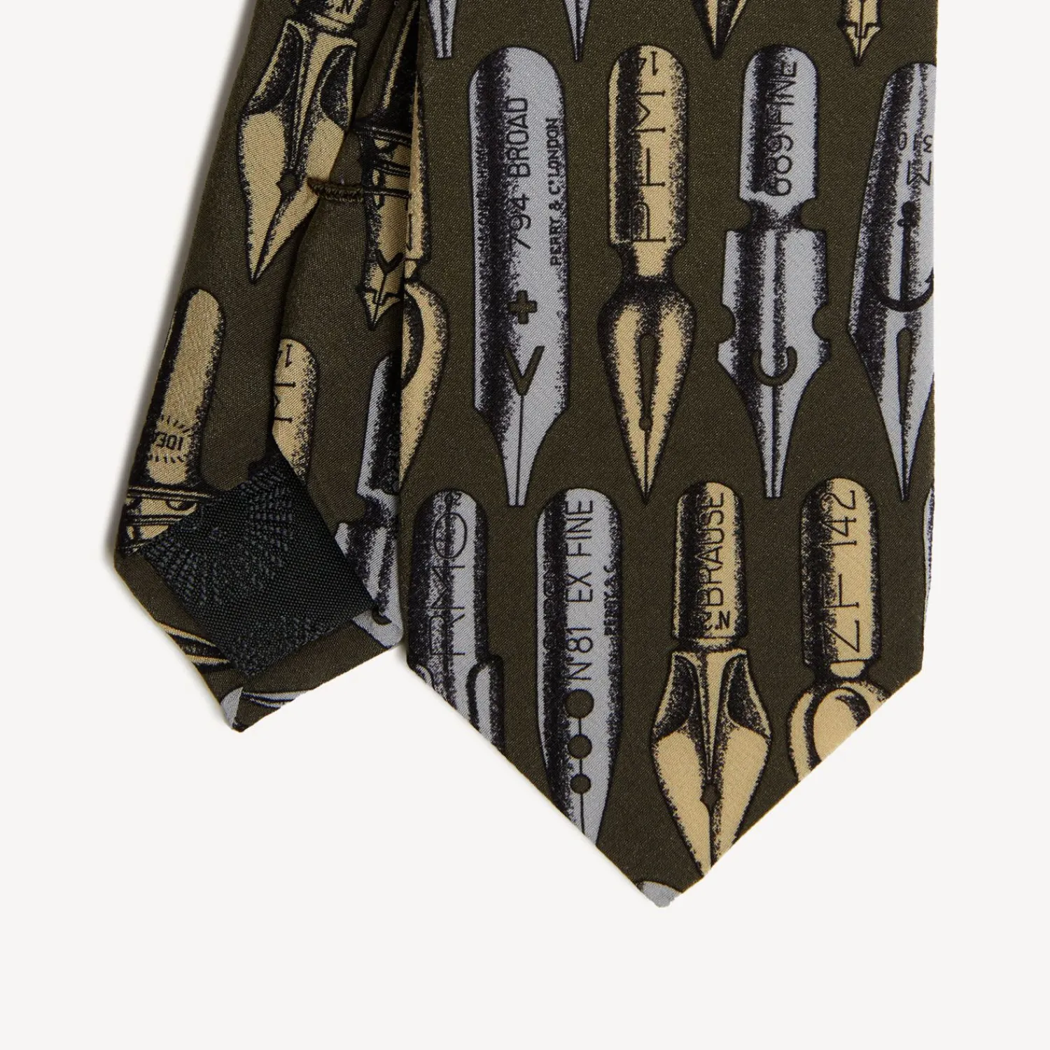 Ties<Fornasetti Tie Pennini Multicolour