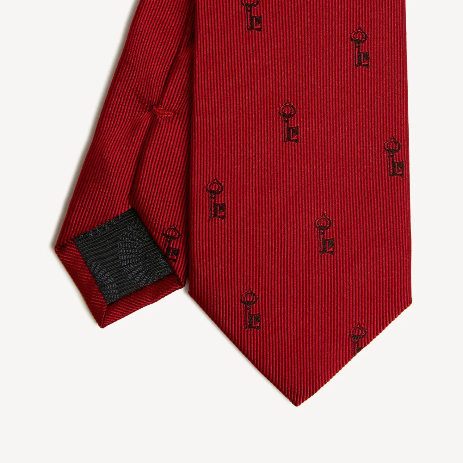 Ties<Fornasetti Tie Serratura Red