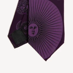 Ties<Fornasetti Tie Soli Purple