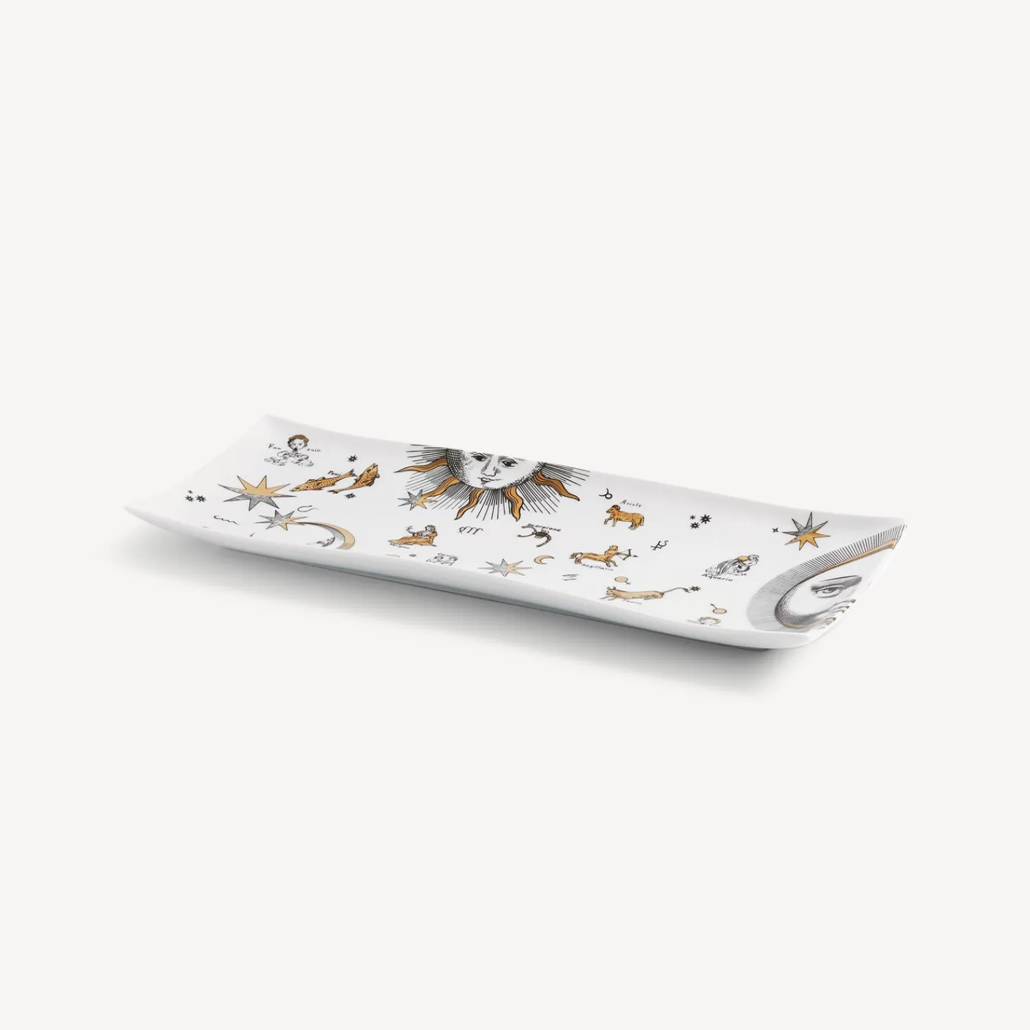 Decorative Trays<Fornasetti Tray Astronomici White/Black/Gold
