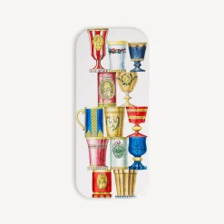 Decorative Trays And Pliants<Fornasetti Tray Bicchieri Boemia Multicolour
