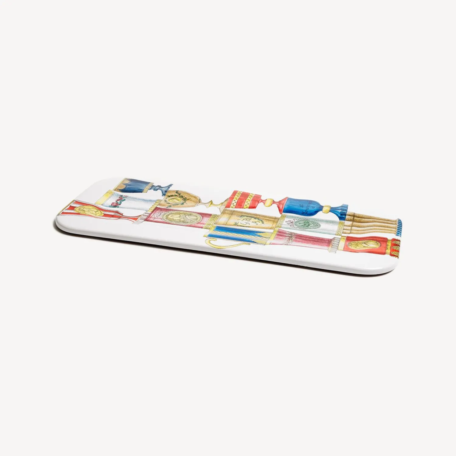 Decorative Trays And Pliants<Fornasetti Tray Bicchieri Boemia Multicolour