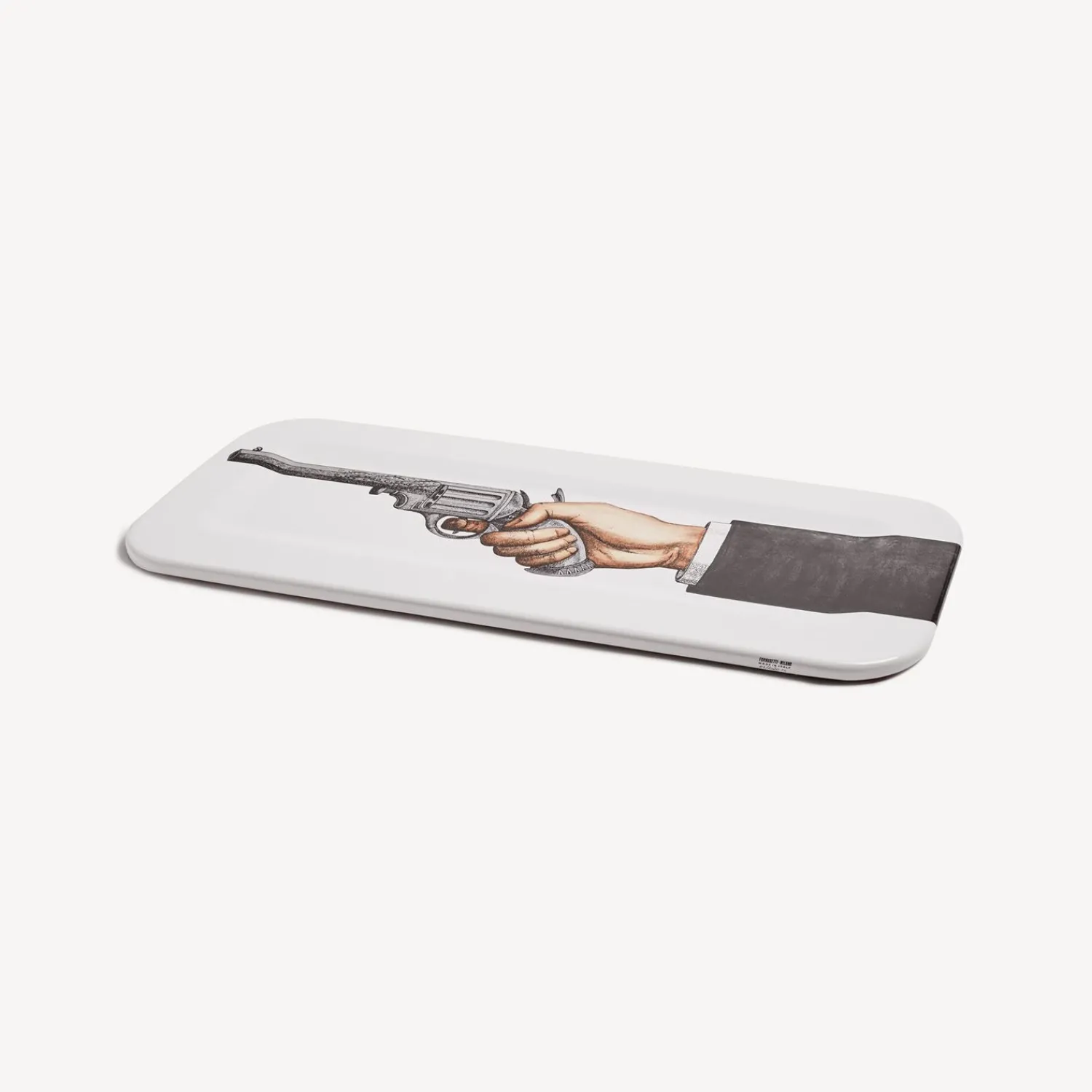 Decorative Trays And Pliants<Fornasetti Tray Braccio Con Pistola Multicolour