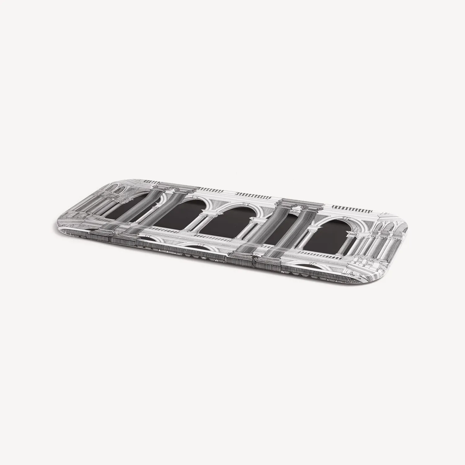 Decorative Trays And Pliants<Fornasetti Tray Brera White/Black