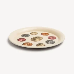 Decorative Trays And Pliants<Fornasetti Tray Cammei Multicolour