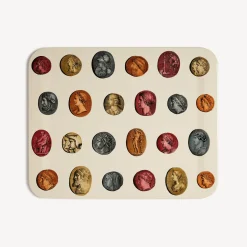 Decorative Trays And Pliants<Fornasetti Tray Cammei Multicolour