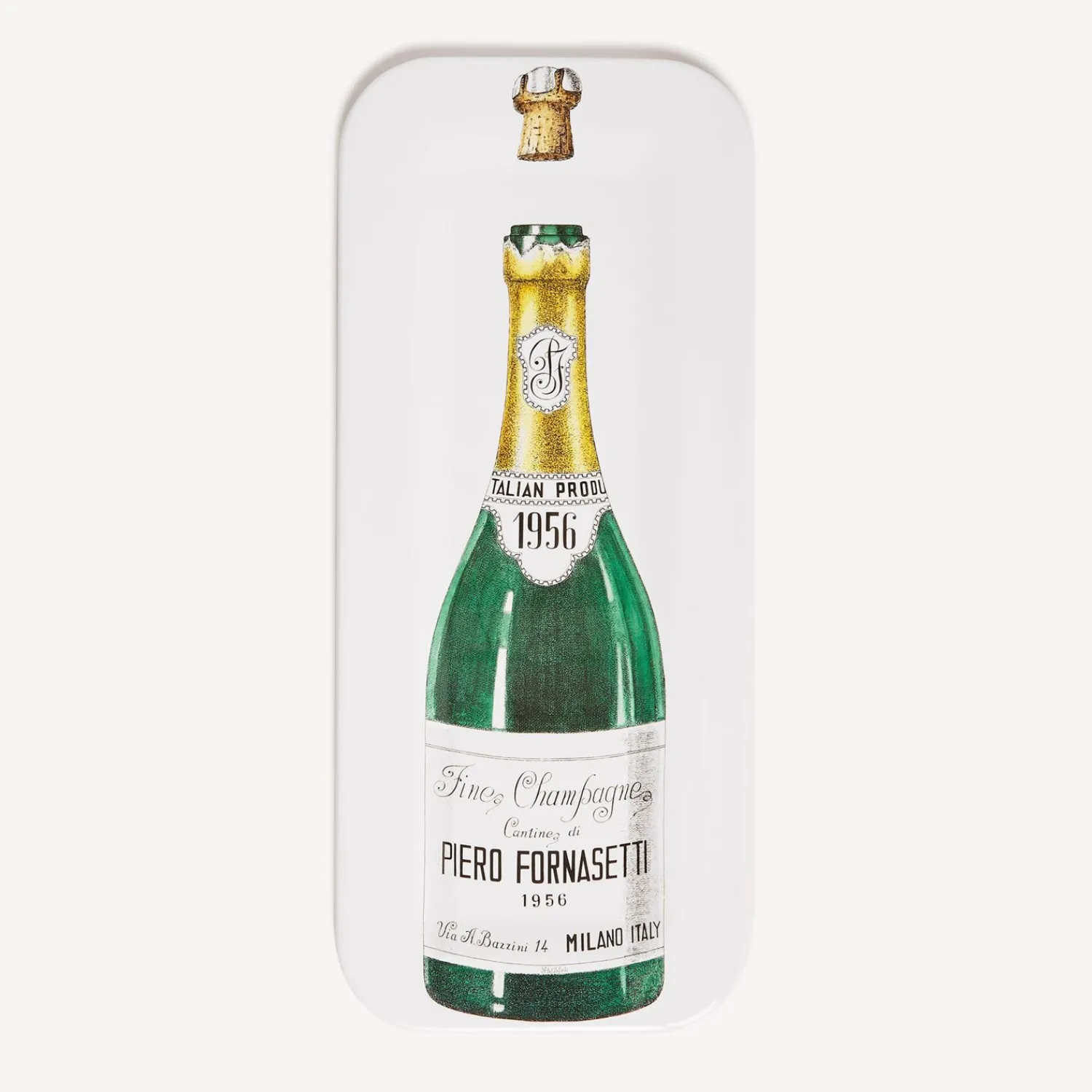 Decorative Trays And Pliants<Fornasetti Tray Champagne Multicolour