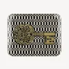 Decorative Trays And Pliants<Fornasetti Tray Chiavi And Losanghe White/Black/Gold