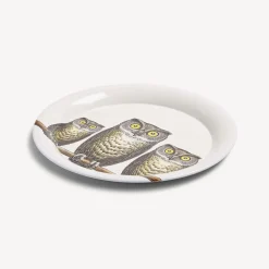 Decorative Trays And Pliants<Fornasetti Tray Civette Multicolour