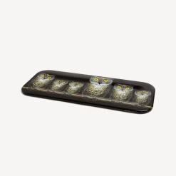 Decorative Trays And Pliants<Fornasetti Tray Civette Multicolour