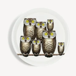 Decorative Trays And Pliants<Fornasetti Tray Civette Multicolour