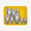 Decorative Trays And Pliants<Fornasetti Tray Civette Multicolour