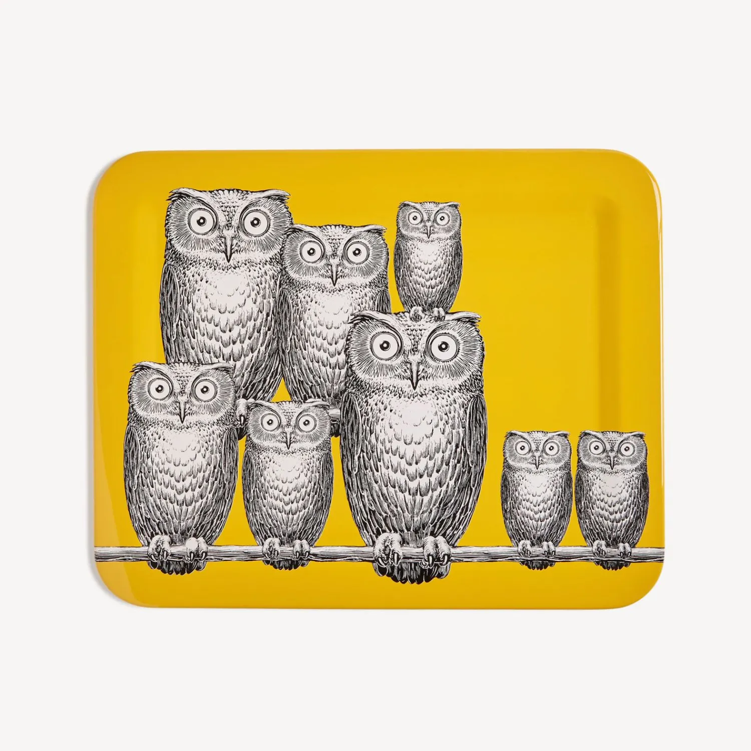 Decorative Trays And Pliants<Fornasetti Tray Civette Multicolour