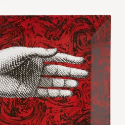 Decorative Trays<Fornasetti Tray Don Giovanni White/Black/Red