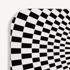 Decorative Trays And Pliants<Fornasetti Tray Egocentrismo White/Black