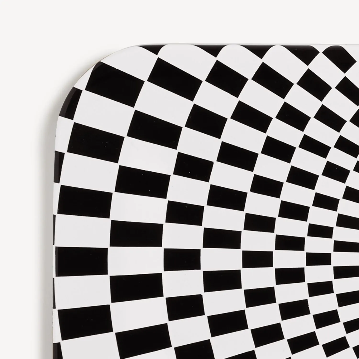 Decorative Trays And Pliants<Fornasetti Tray Egocentrismo White/Black