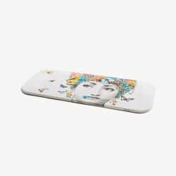Decorative Trays And Pliants<Fornasetti Tray Fior Di Lina Multicolour