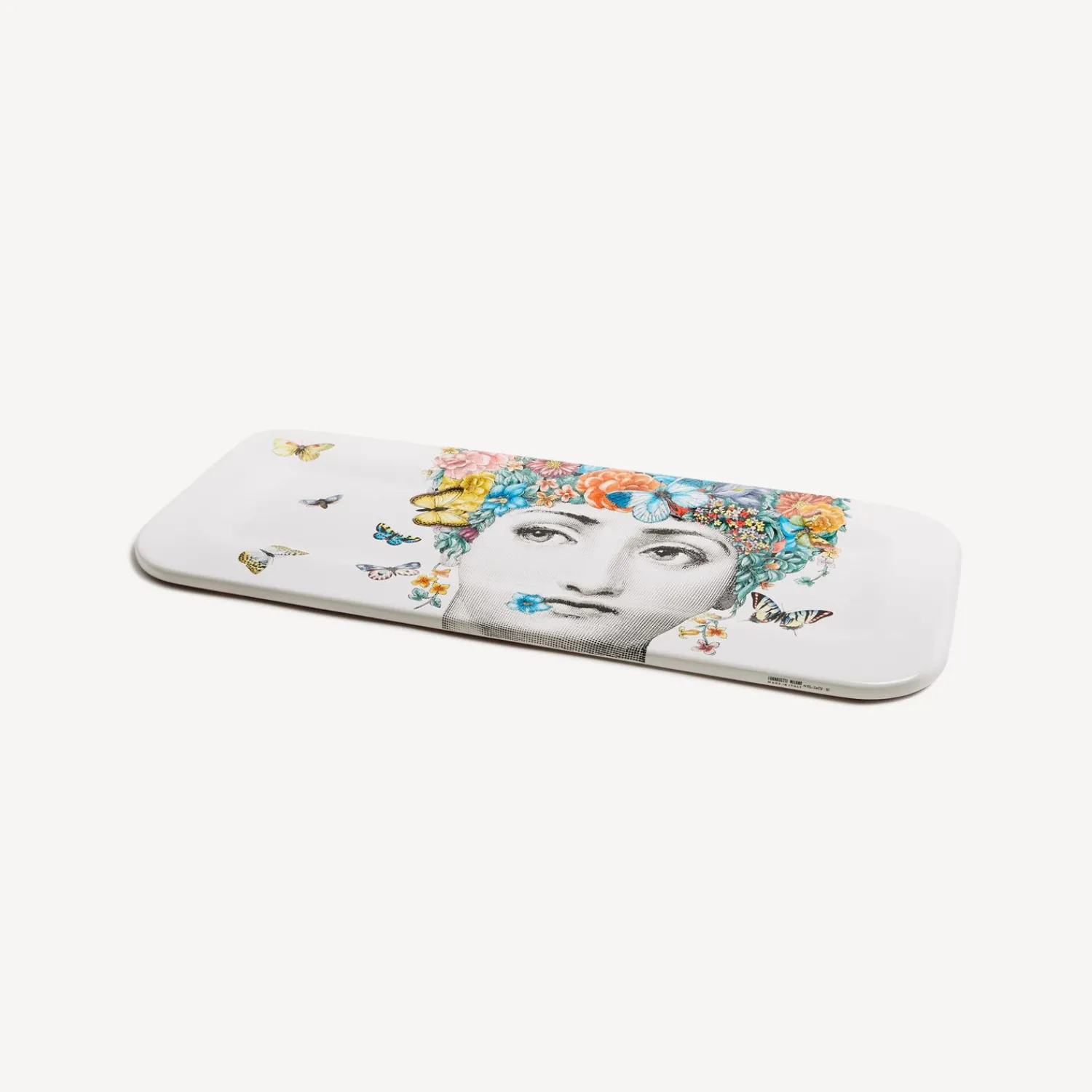 Decorative Trays And Pliants<Fornasetti Tray Fior Di Lina Multicolour
