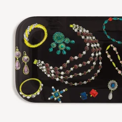 Decorative Trays And Pliants<Fornasetti Tray Gioielli Multicolour