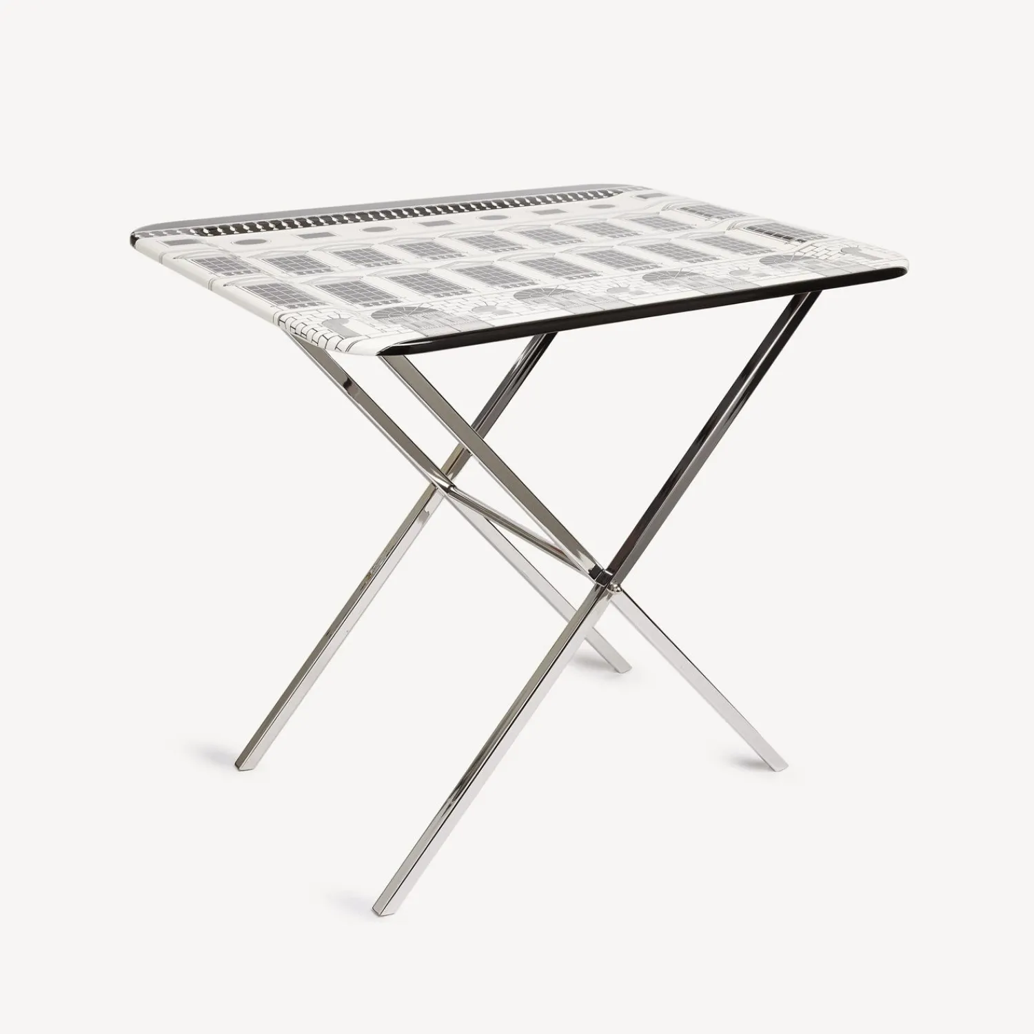 Decorative Trays And Pliants<Fornasetti Tray Holder Silver