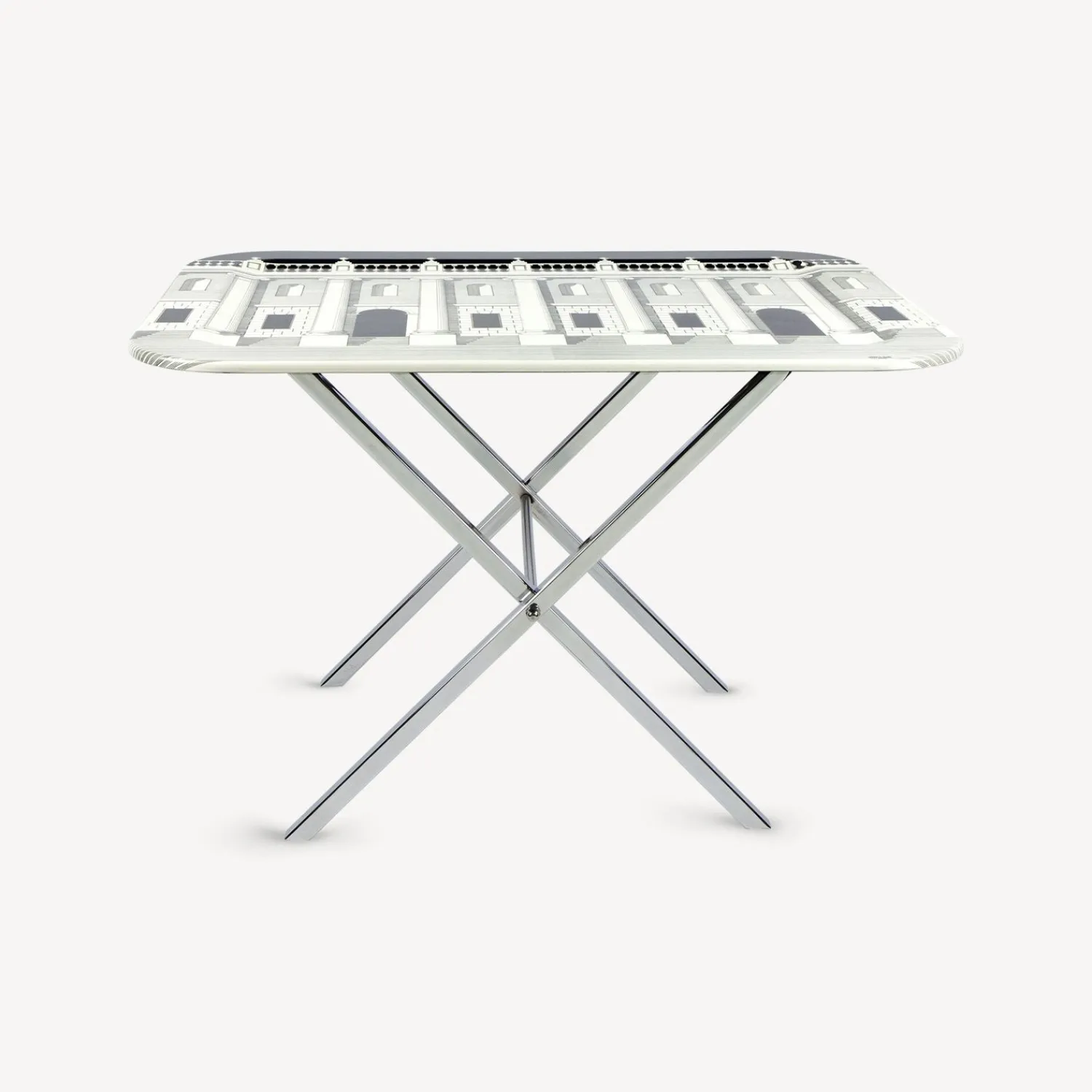 Decorative Trays And Pliants<Fornasetti Tray Holder Silver