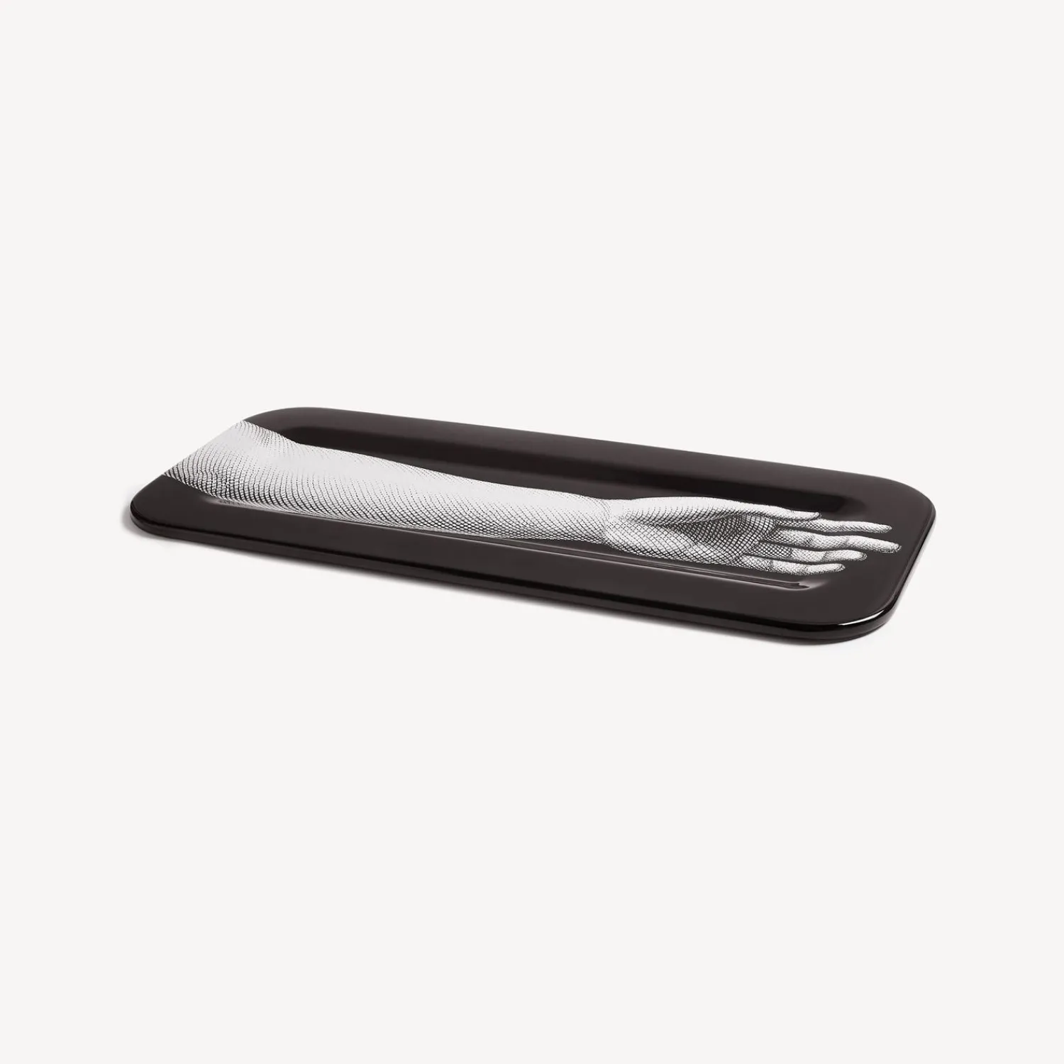 Decorative Trays And Pliants<Fornasetti Tray Mano White/Black