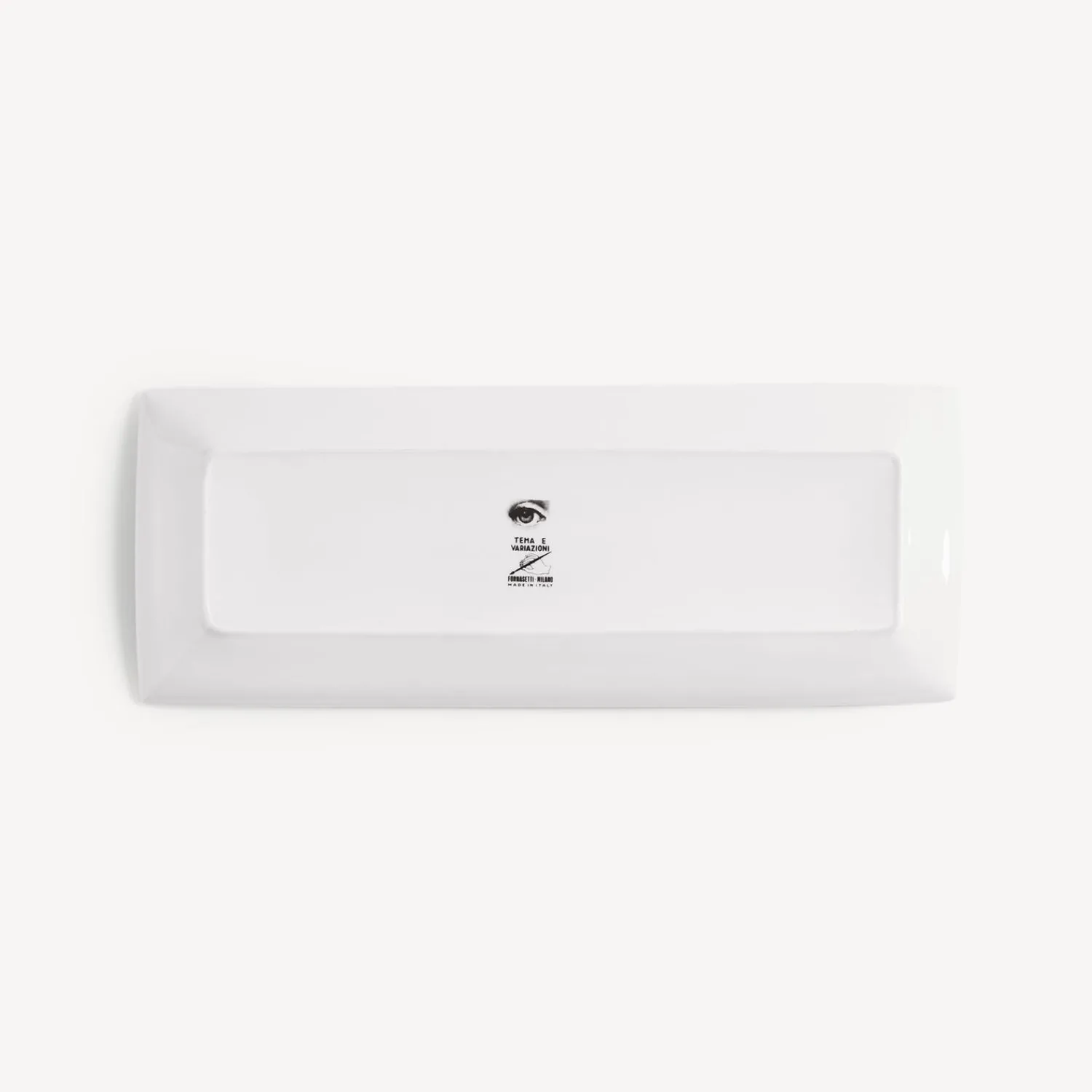 Decorative Trays<Fornasetti Tray Occhi White/Black