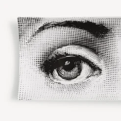 Decorative Trays<Fornasetti Tray Occhi White/Black