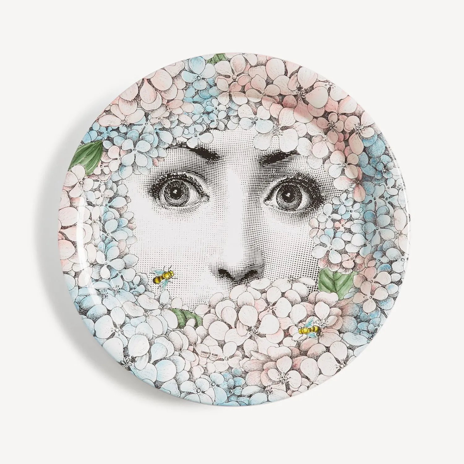 Decorative Trays And Pliants<Fornasetti Tray Ortensia Multicolour