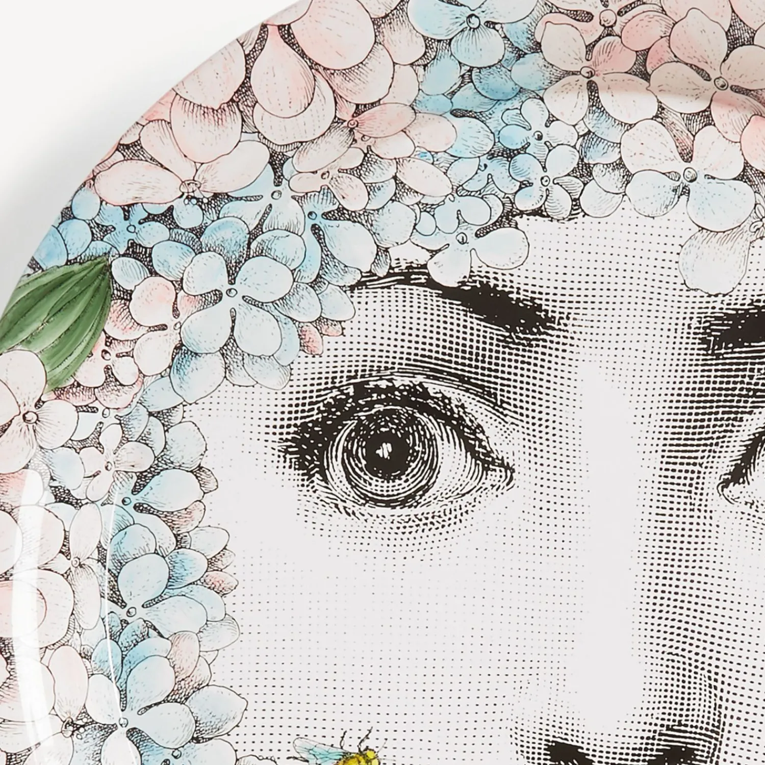 Decorative Trays And Pliants<Fornasetti Tray Ortensia Multicolour
