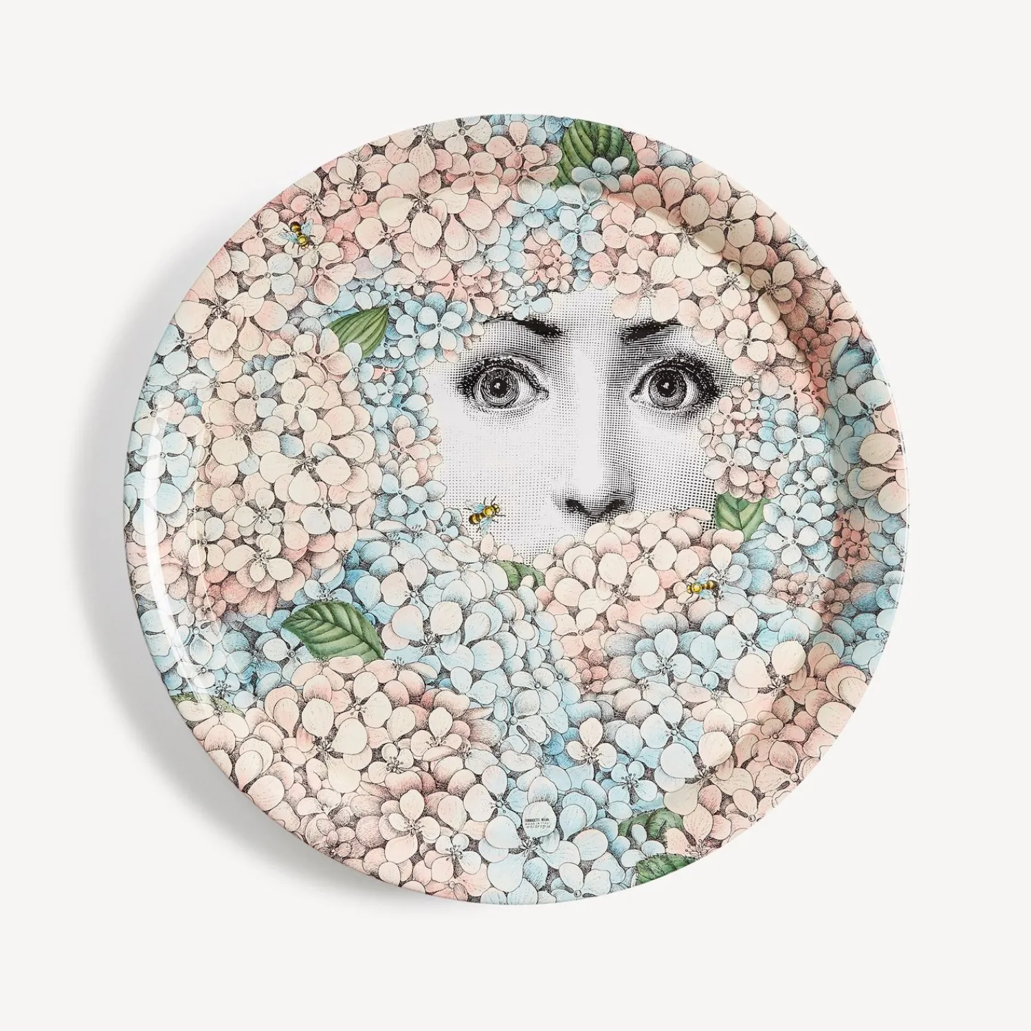 Decorative Trays And Pliants<Fornasetti Tray Ortensia Multicolour