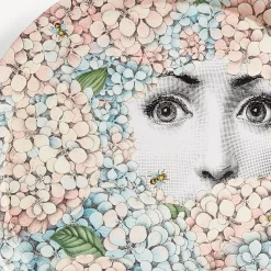 Decorative Trays And Pliants<Fornasetti Tray Ortensia Multicolour