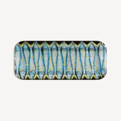 Decorative Trays And Pliants<Fornasetti Tray Sardine Multicolour