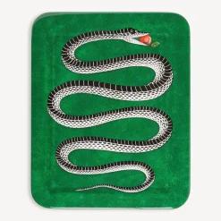 Decorative Trays And Pliants<Fornasetti Tray Serpente Multicolour