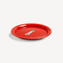 Decorative Trays And Pliants<Fornasetti Tray Serratura Red White/Black/Red
