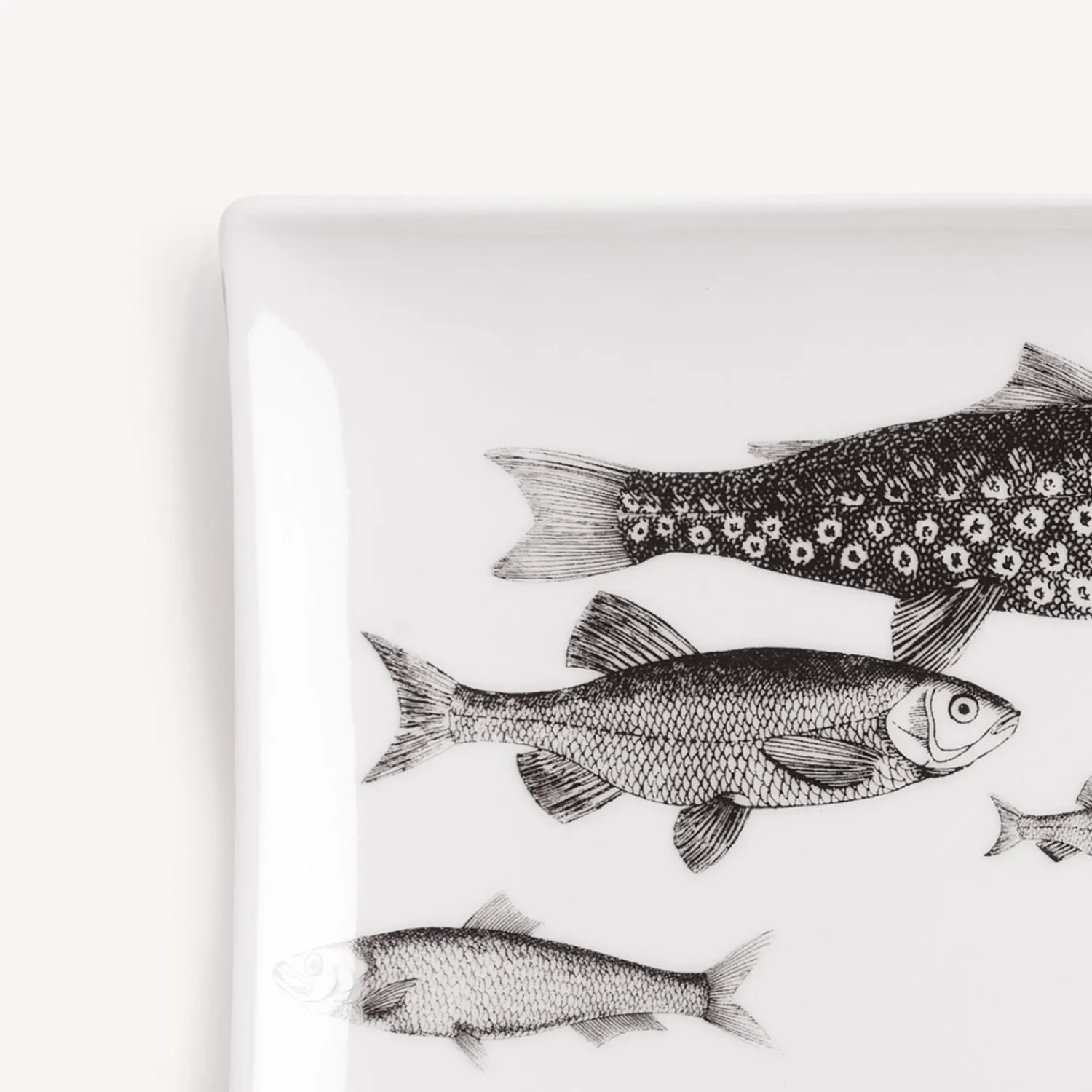 Decorative Trays<Fornasetti Tray Tema E Variazioni N.392 White/Black