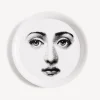 Decorative Trays And Pliants<Fornasetti Tray Tema E Variazioni N.6 White/Black