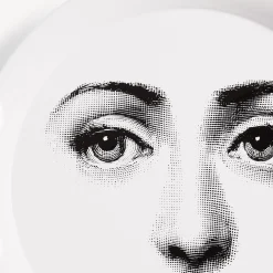 Decorative Trays And Pliants<Fornasetti Tray Tema E Variazioni N.6 White/Black