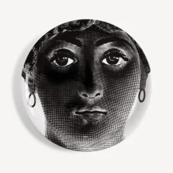 Decorative Trays And Pliants<Fornasetti Tray Tema E Variazioni N.36 White/Black