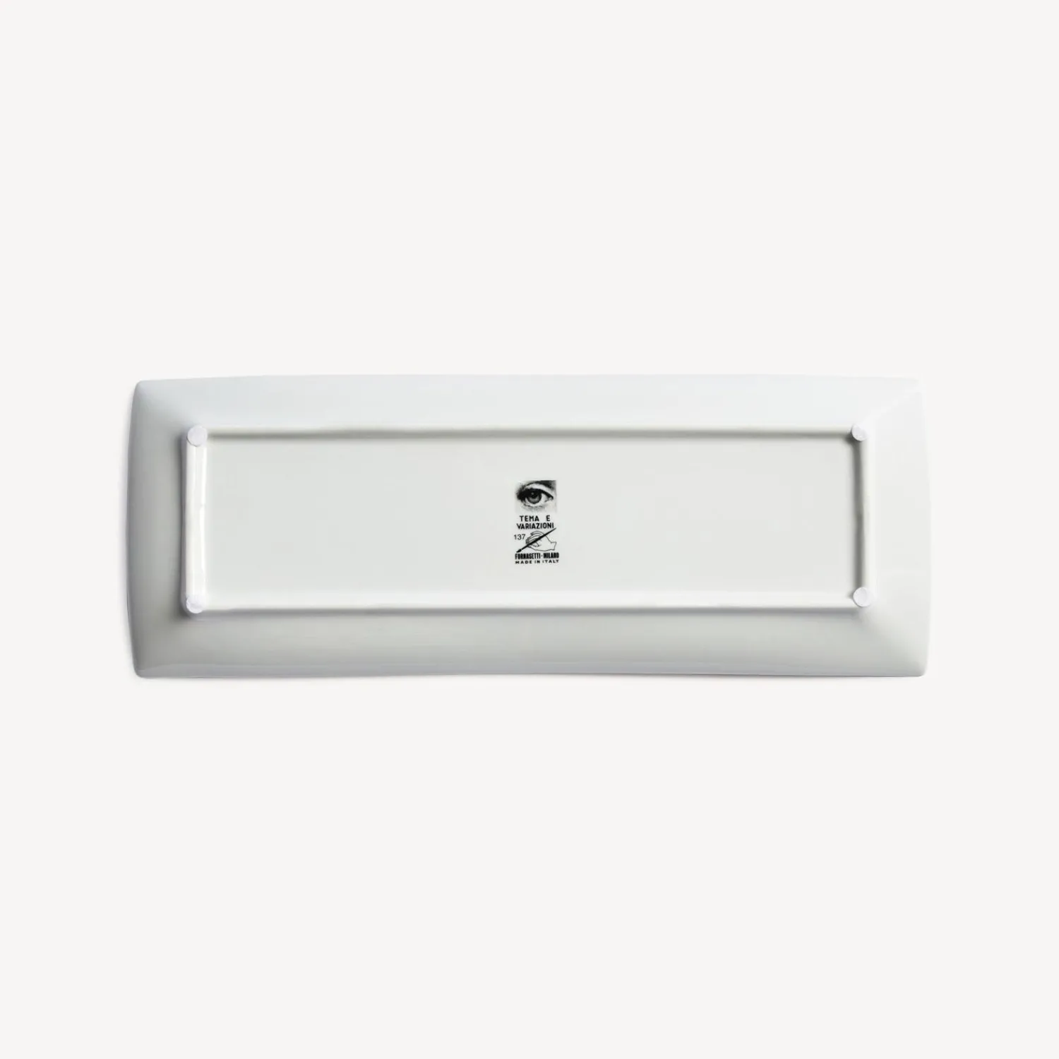 Decorative Trays<Fornasetti Tray Tema E Variazioni N.137 White/Black