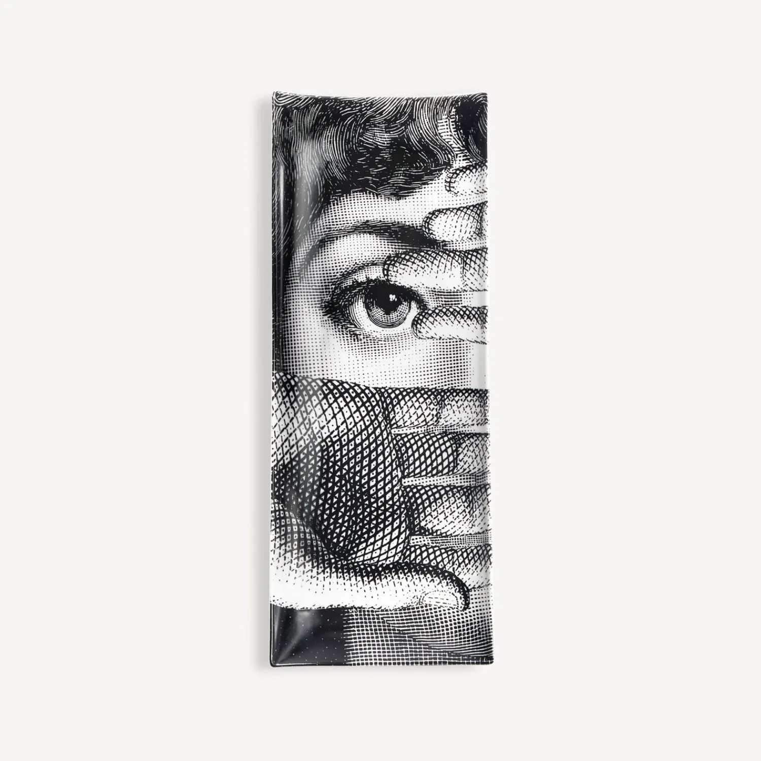 Decorative Trays<Fornasetti Tray Tema E Variazioni N.154 White/Black
