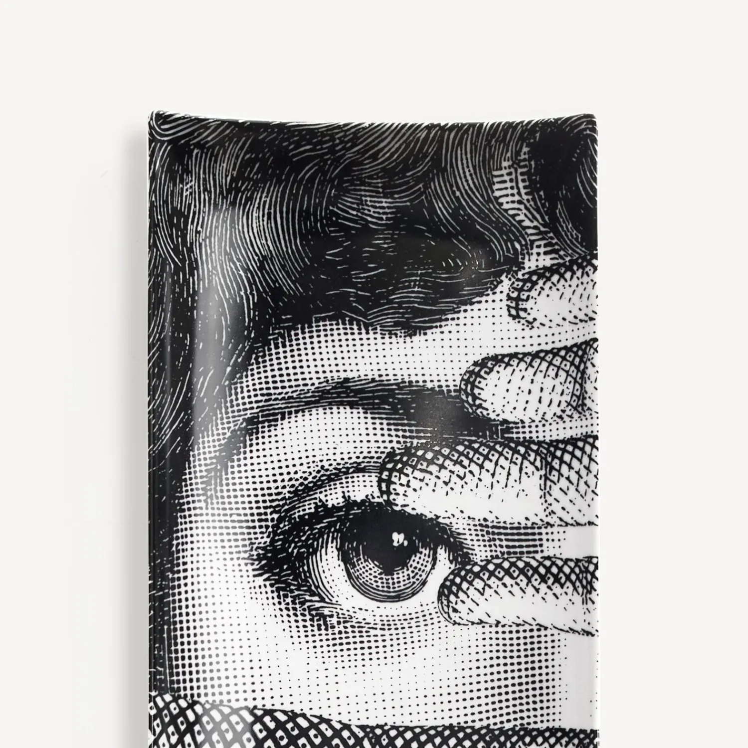 Decorative Trays<Fornasetti Tray Tema E Variazioni N.154 White/Black