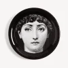 Decorative Trays And Pliants<Fornasetti Tray Tema E Variazioni N.1 White/Black