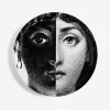 Decorative Trays And Pliants<Fornasetti Tray Tema E Variazioni N.222 White/Black