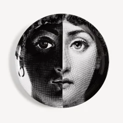 Decorative Trays And Pliants<Fornasetti Tray Tema E Variazioni N.222 White/Black