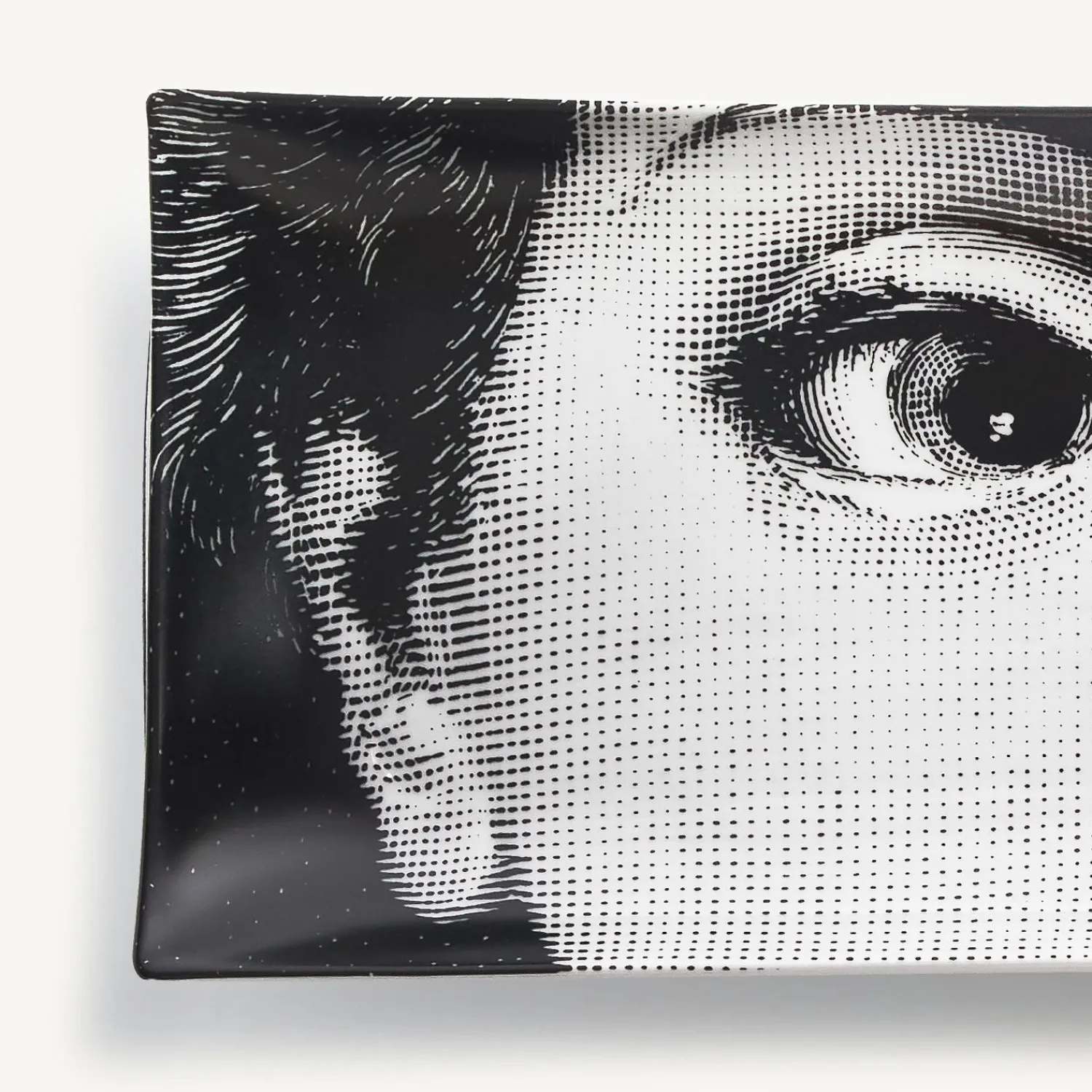 Decorative Trays<Fornasetti Tray Tema E Variazioni N.363 White/Black