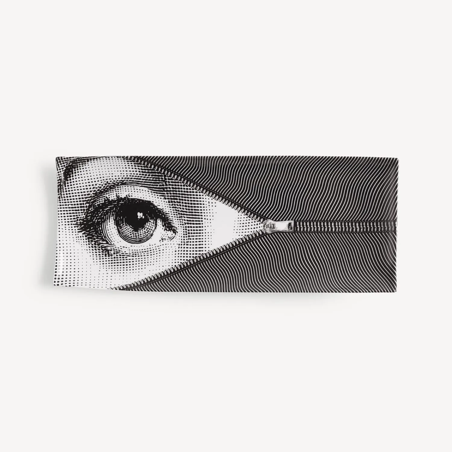 Decorative Trays<Fornasetti Tray Tema E Variazioni N.401 White/Black