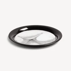 Decorative Trays And Pliants<Fornasetti Tray Tergonomico White/Black